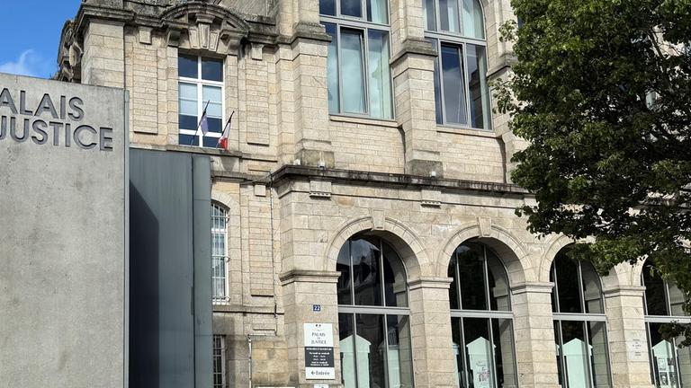 Der Justizpalast im westfranzösischen Vannes