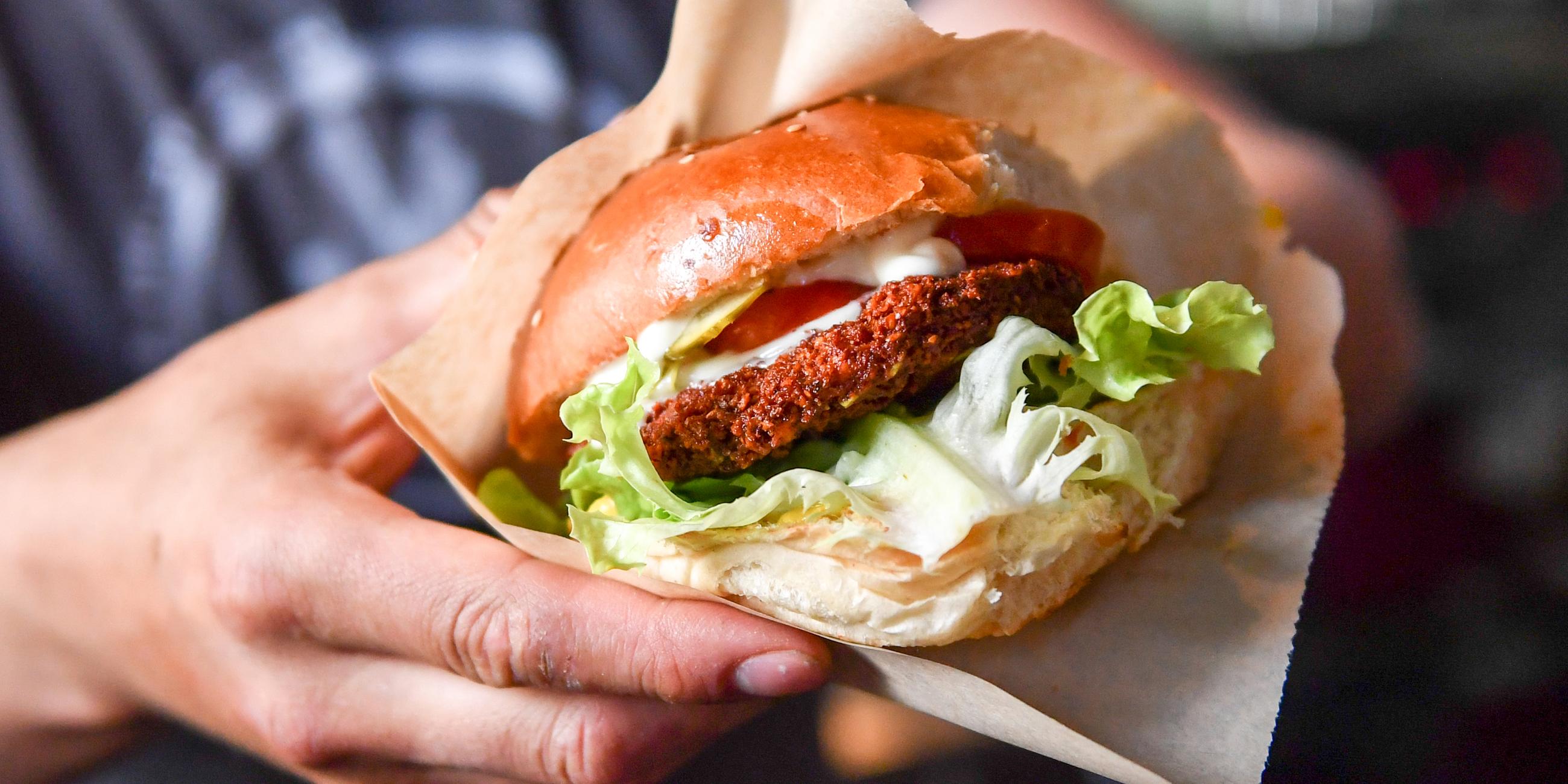 Veggie-Burger (Archivfoto)