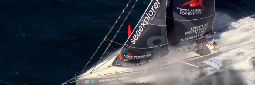 Boris Herrmanns Boot bei der Vendeé Globe.