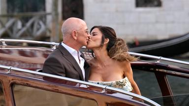 Jeff Bezos und Lauren Sánchez