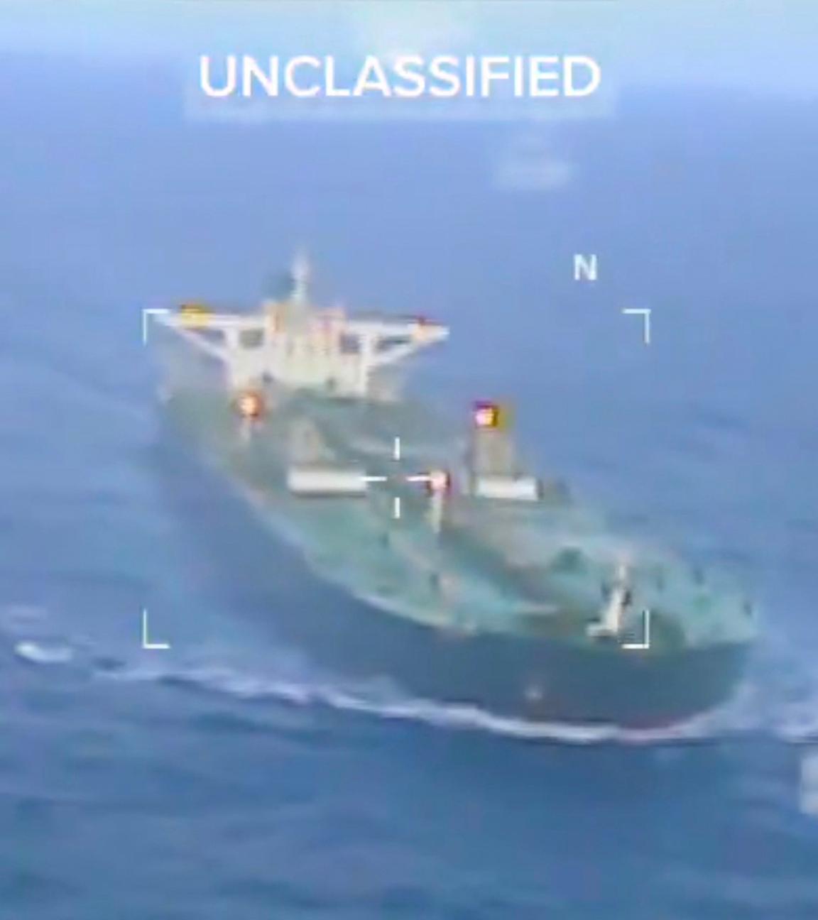 Ein Tanker mit Ladung aus Venezuela, der von den USA festgesetzt wurde