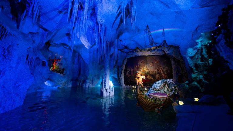 Die Venusgrotte am Schloss Linderhof.