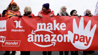 Amazonmitarbeiter streiken