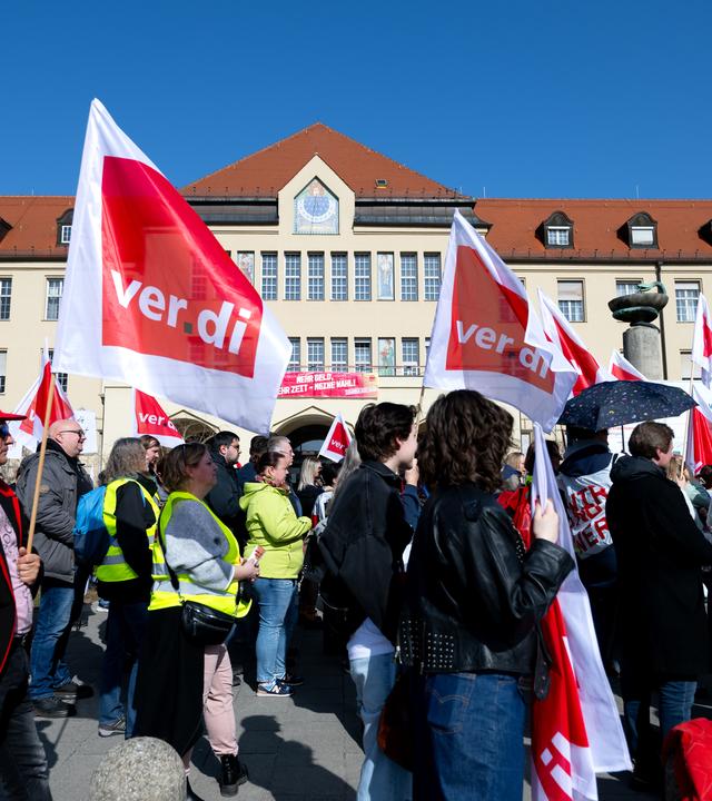 Verdi: Warnstreik im Öffentlichen Dienst 