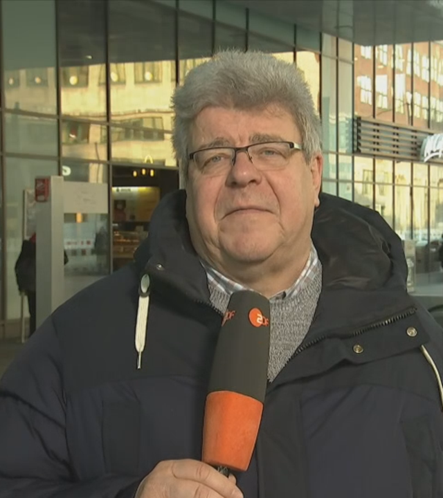 ZDF-Korrespondent Thomas Münten zu den Verdi-Warnstreiks in Essen.