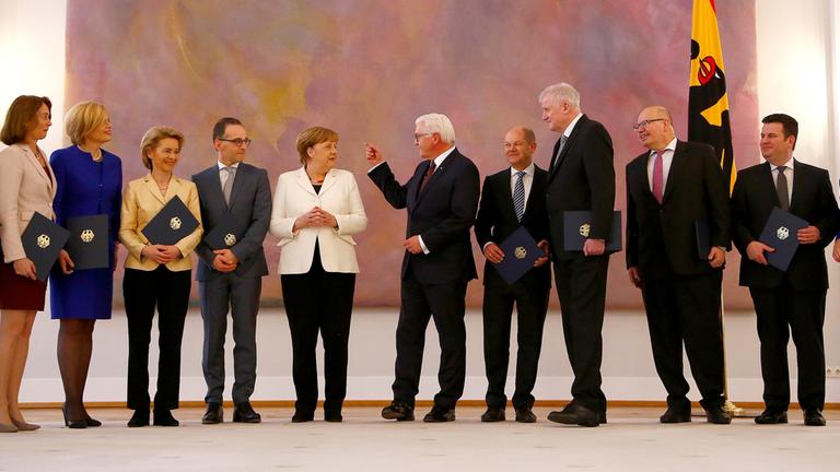Archiv: Ernennung der Minister am 14.03.2018 in Berlin