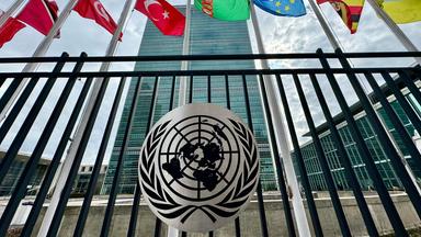 Das Hauptquartier der Vereinten Nationen in New York City