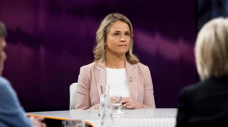 Verena Bentele bei maybrit illner"