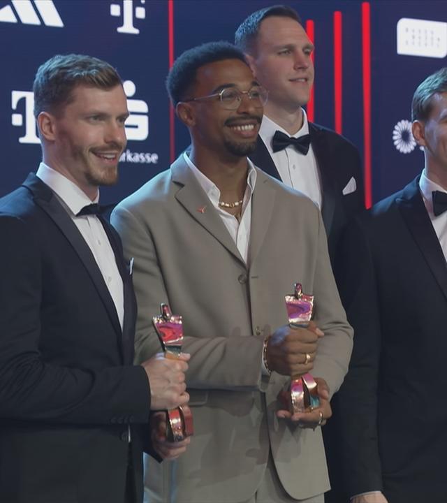 Ausgezeichnete auf der Gala, darunter Leo Neugebauer