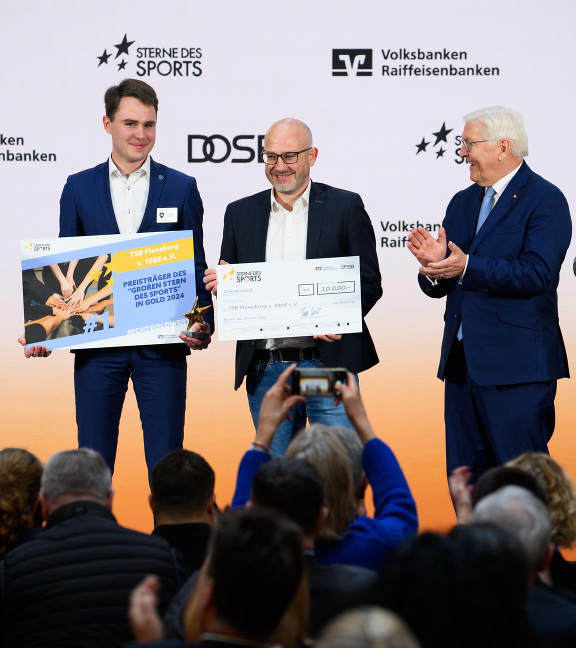 Verleihung der "Sterne des Sports"