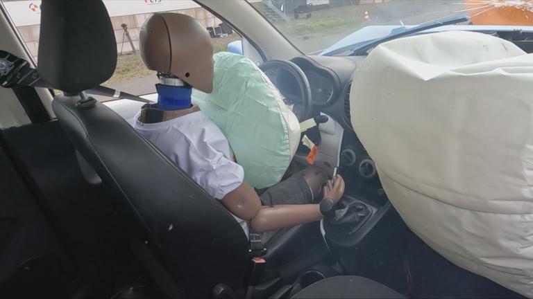 Verletzungsrisiko bei PKW-Unfällen