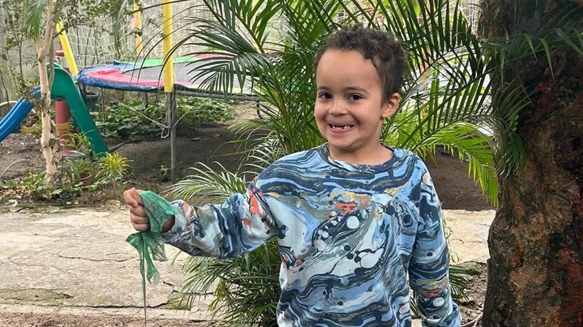 Bild des in Frankfurt vermissten Jungen Noah R. 