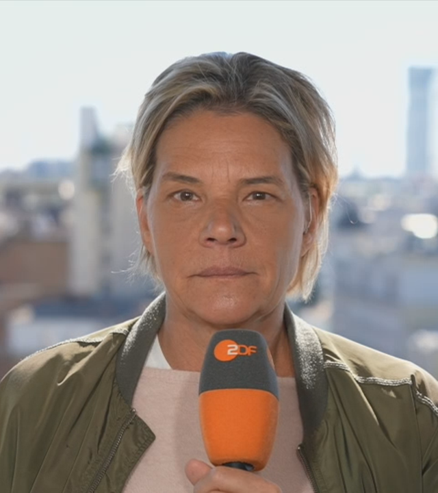 Über den Besuch von Verteidigungsminister Boris Pistorius in Kiew berichtet ZDF-Korrespondentin Ulrike Rödle.