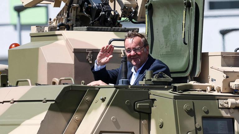 Verteidigungsminister Pistorius in Bruchsal