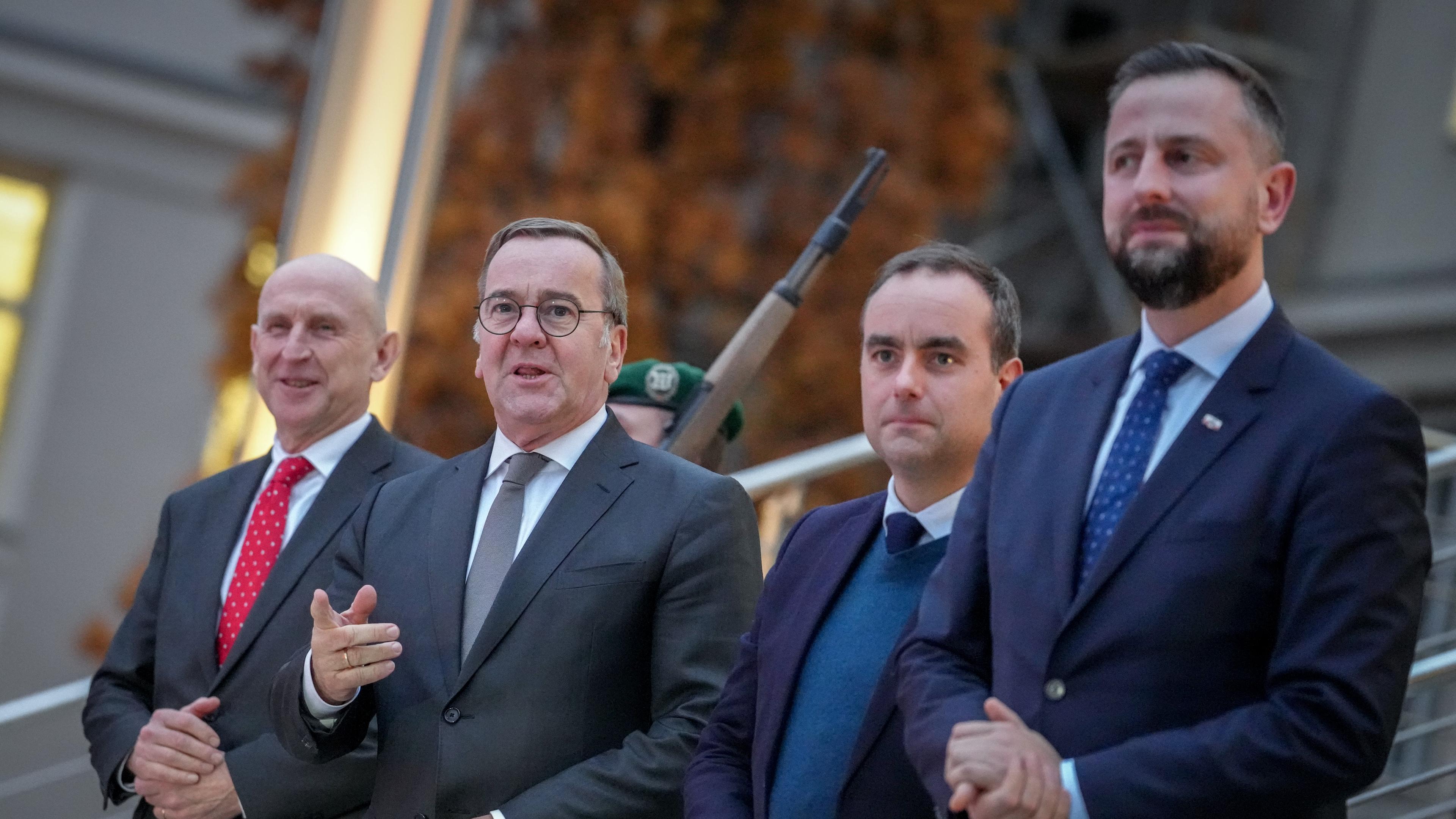 Treffen der Verteidigungsminister in Berlin