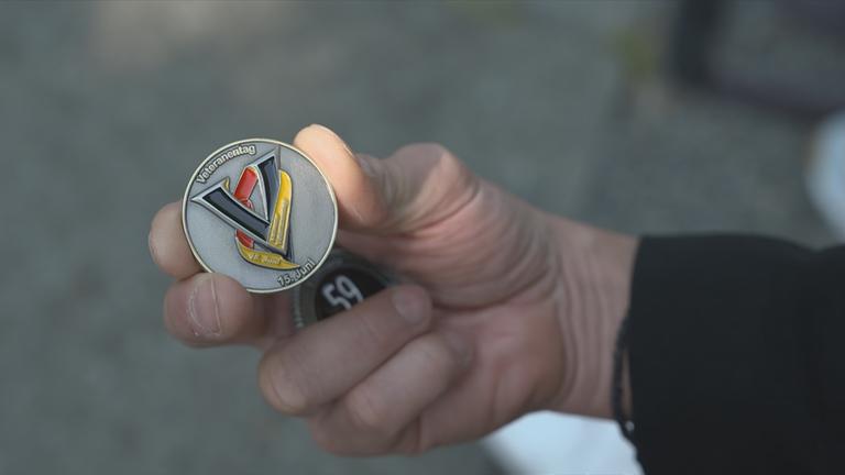 Münze zum Veteranentag