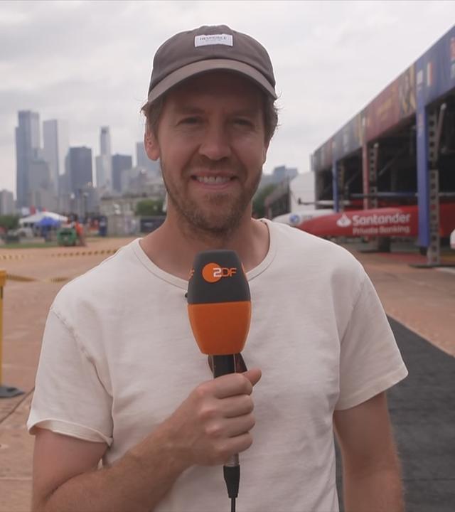 Sebastian Vettel und Katja Streso