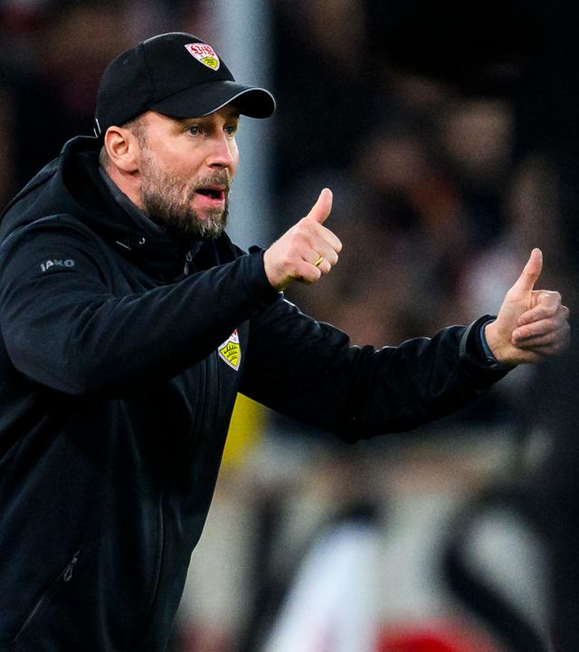 Fußball: Sebastian Hoeneß vom VfB Stuttgart.