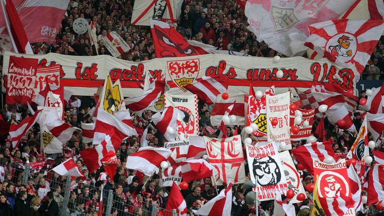 Fans des VFB Stuttgart.