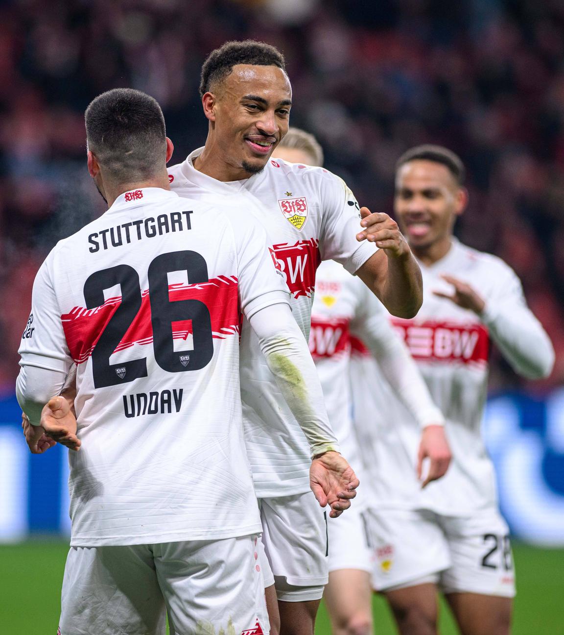  Deniz Undav und Jamie Leweling am 10.01.26