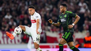 Stuttgart trotzt frühem Schock und steht im Achtelfinale