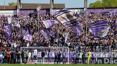 Fanblock des VfL Osnabrück im Stadion