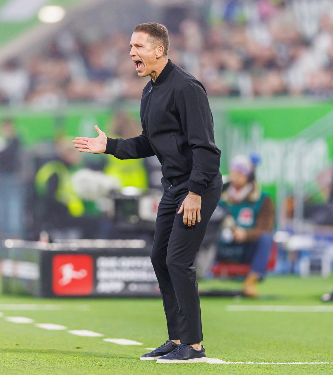 Daniel Bauer im Spiel gegen den SC Freiburg