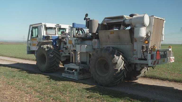 Vibro-Truck führt Tests in Erfurt durch