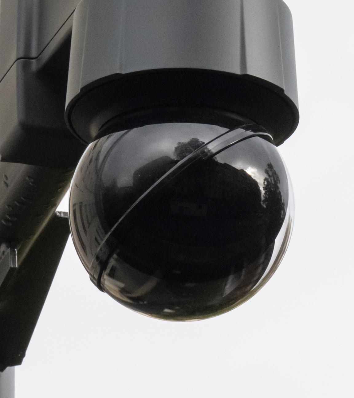 Videoüberwachung vor Synagoge