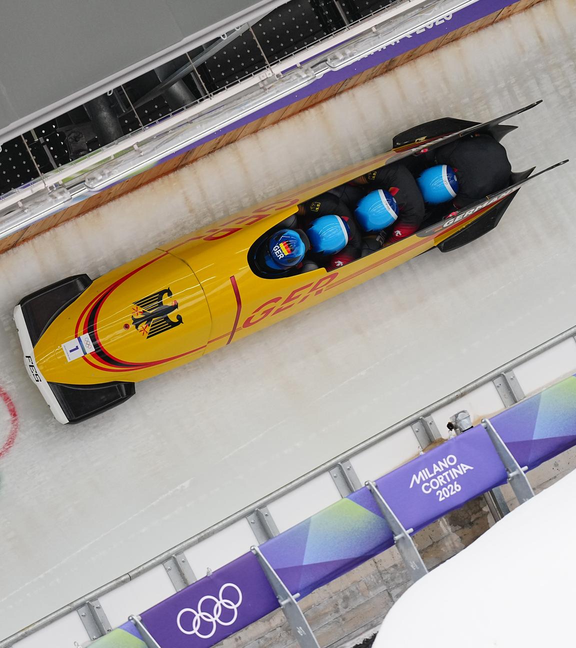 Viererbob Lochner am 21.02.26