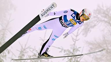Philipp Raimund – Action bei der Qualifikation Männer Großschanze beim Viessmann FIS Skisprung-Weltcup am 01.02.26 in Willingen.