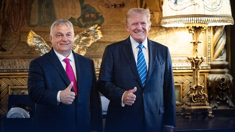 Ungarns nationalistischer Premierminister Viktor Orban flog am 11. Juli nach Florida, um sich nach dem Ende des NATO-Gipfels in Washington mit dem ehemaligen US-Präsidenten Donald Trump zu treffen. 