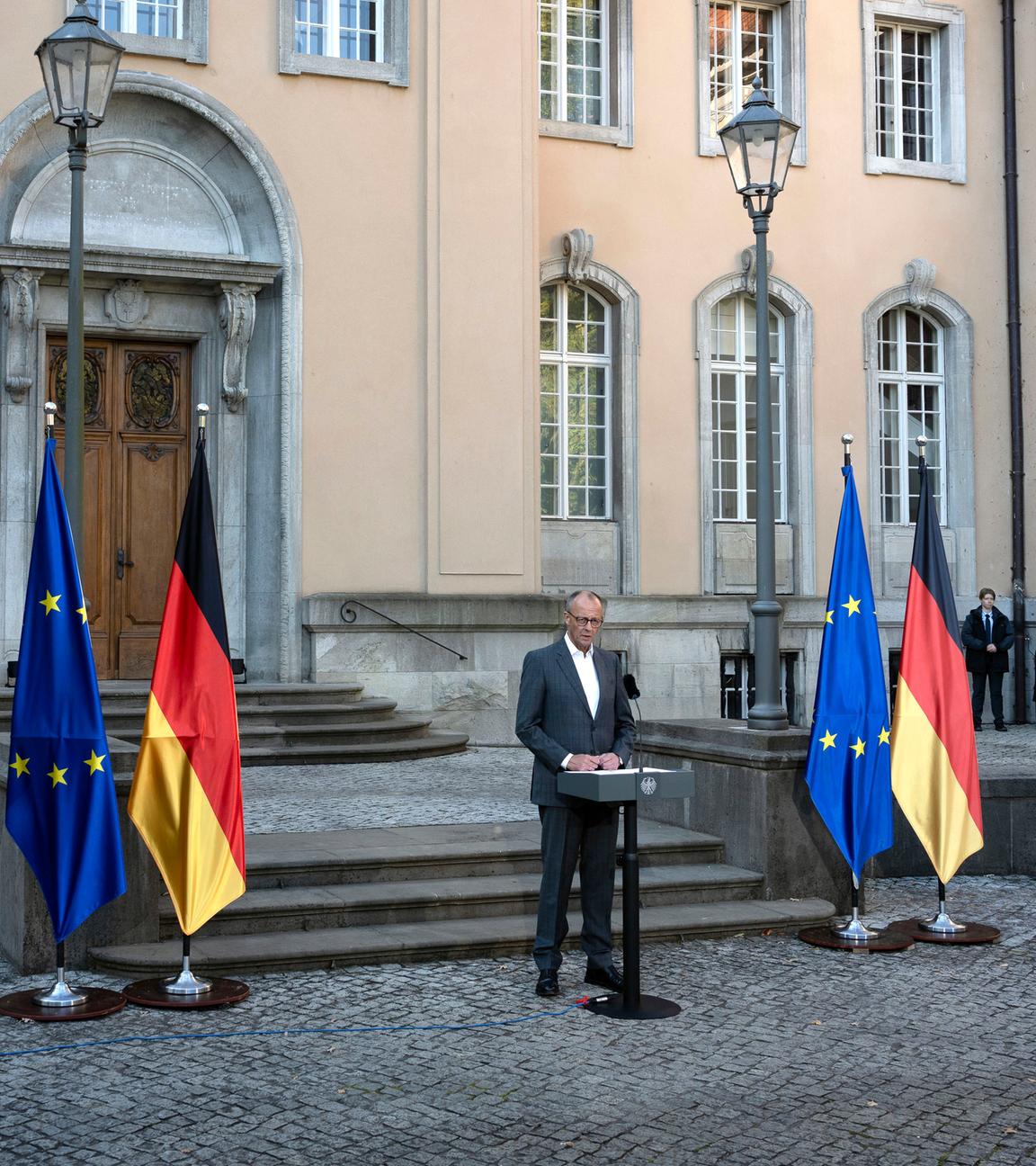 Kabinettsklausur in der Villa Borsig in Berlin