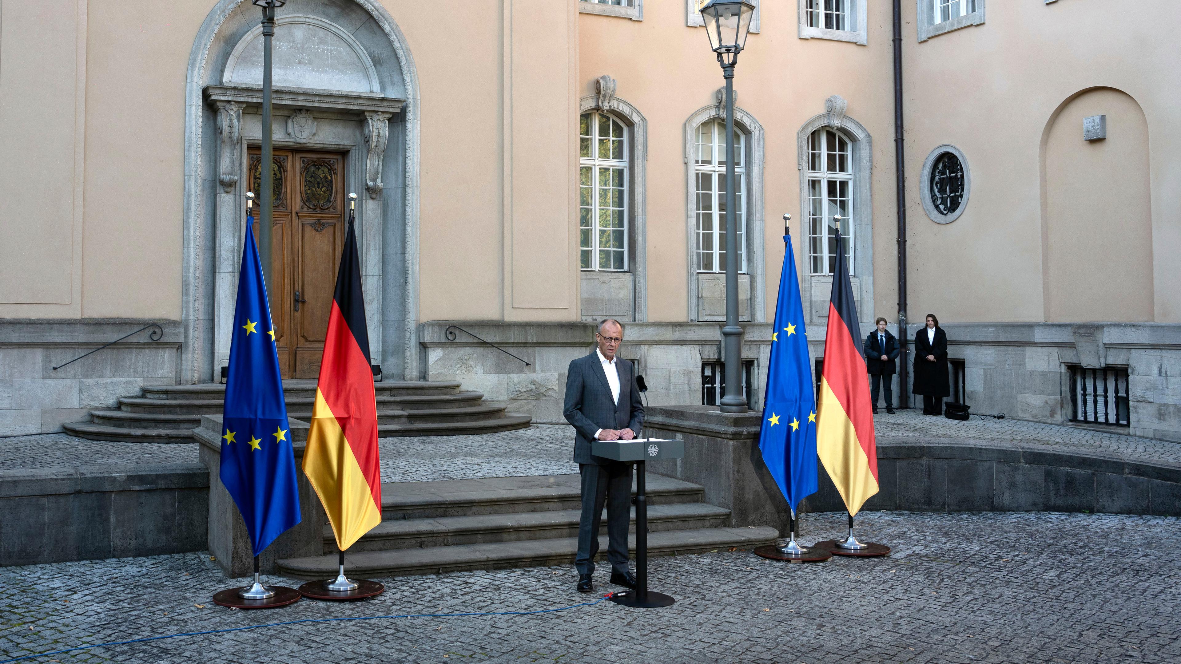 Kabinettsklausur in der Villa Borsig in Berlin