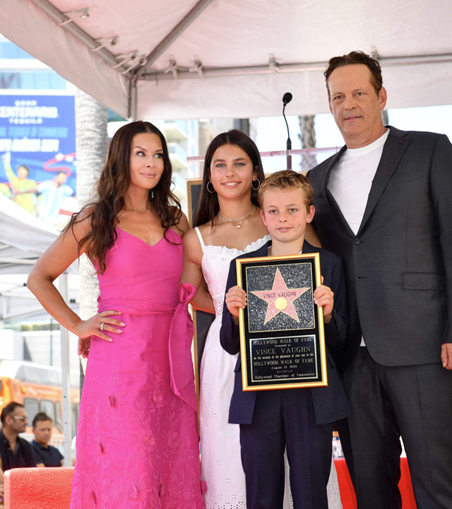 Vince Vaughn erhält Stern auf Walk of Fame 