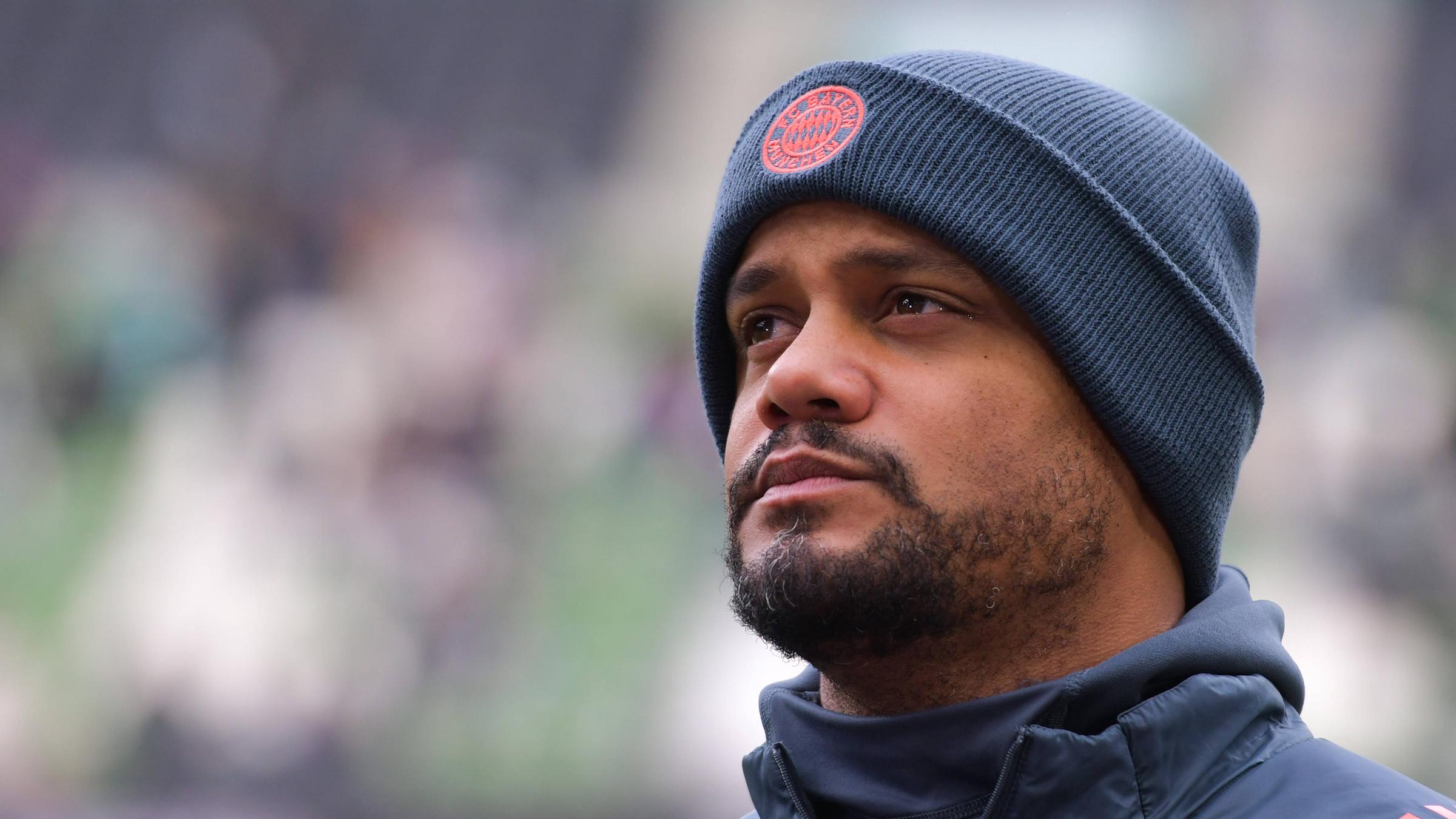 FC Bayern München Trainer Vincent Kompany am 14.02.2026. 