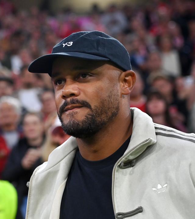 Trainer Vincent Kompany