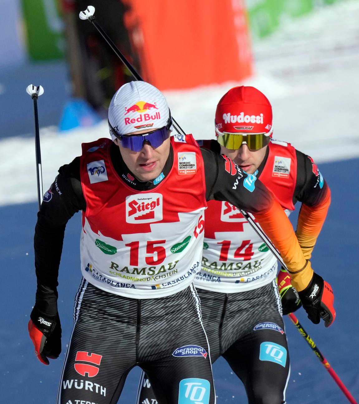 Vinzenz Geiger (Deutschland) ist in Aktion. 