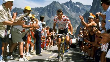 Der Franzose Richard Virenque auf der 15. Etappe der Tour de France 1995