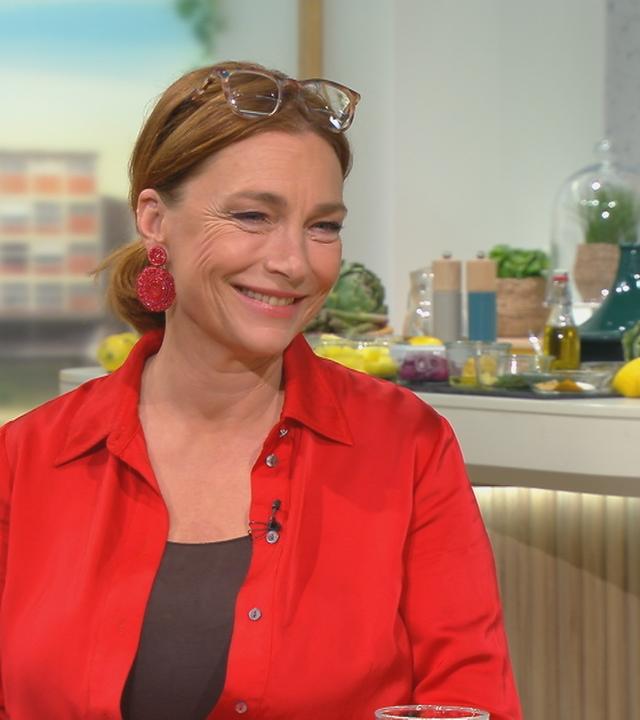 Aglaia Szyszkowitz im "Volle Kanne"-Studio