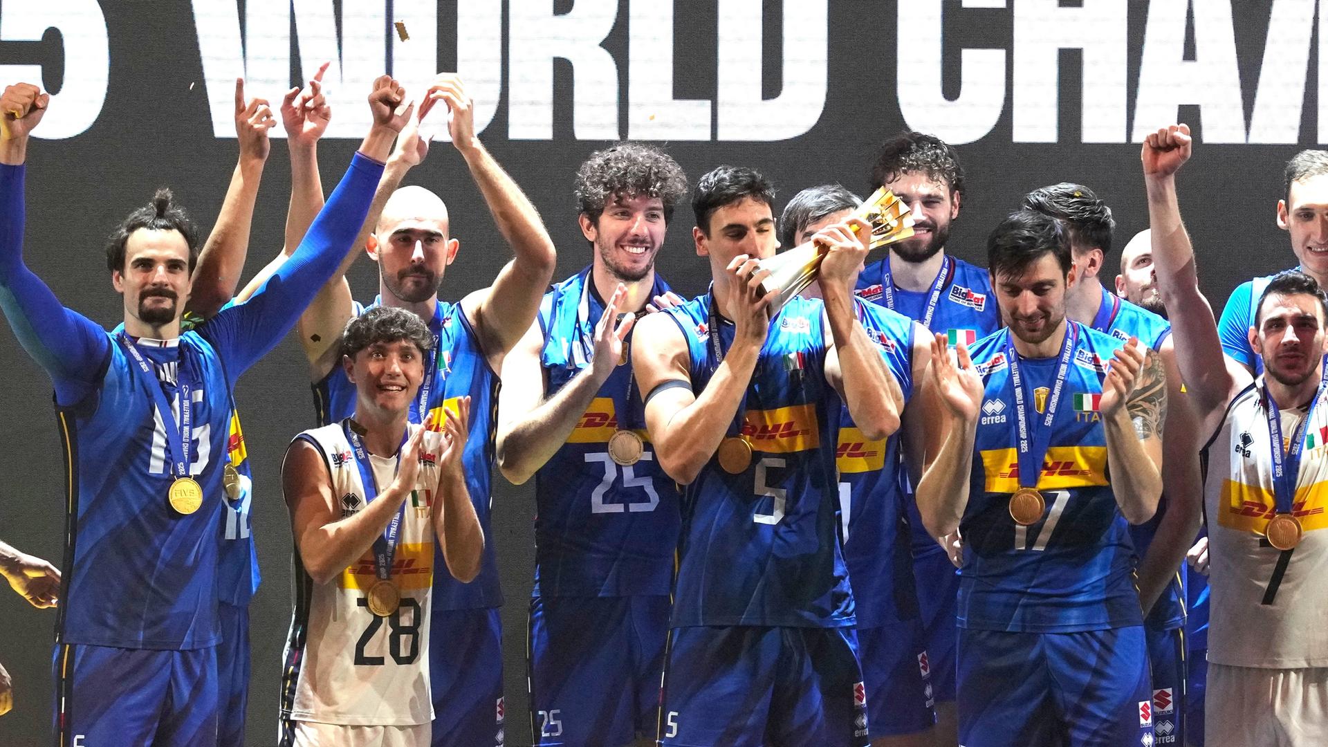 Italien ist Volleyball-Weltmeister.