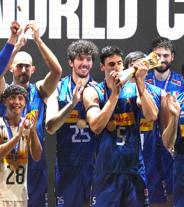 Italien ist Volleyball-Weltmeister.