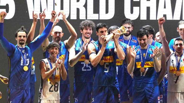 Italien ist Volleyball-Weltmeister.