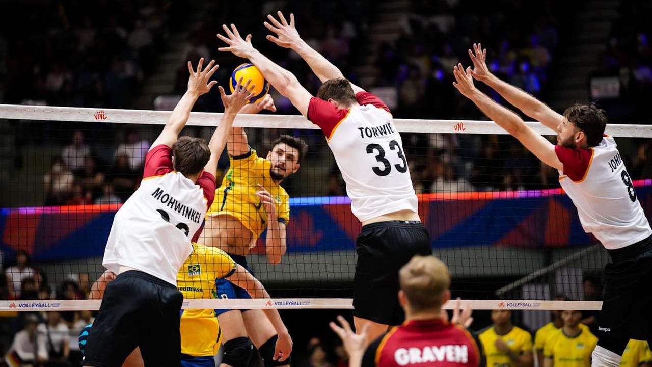 Volleyball Deutschland - Brasilien