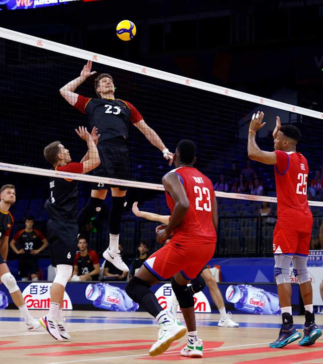Volleyball: Kuba schlägt Deutschland in der Nations League.