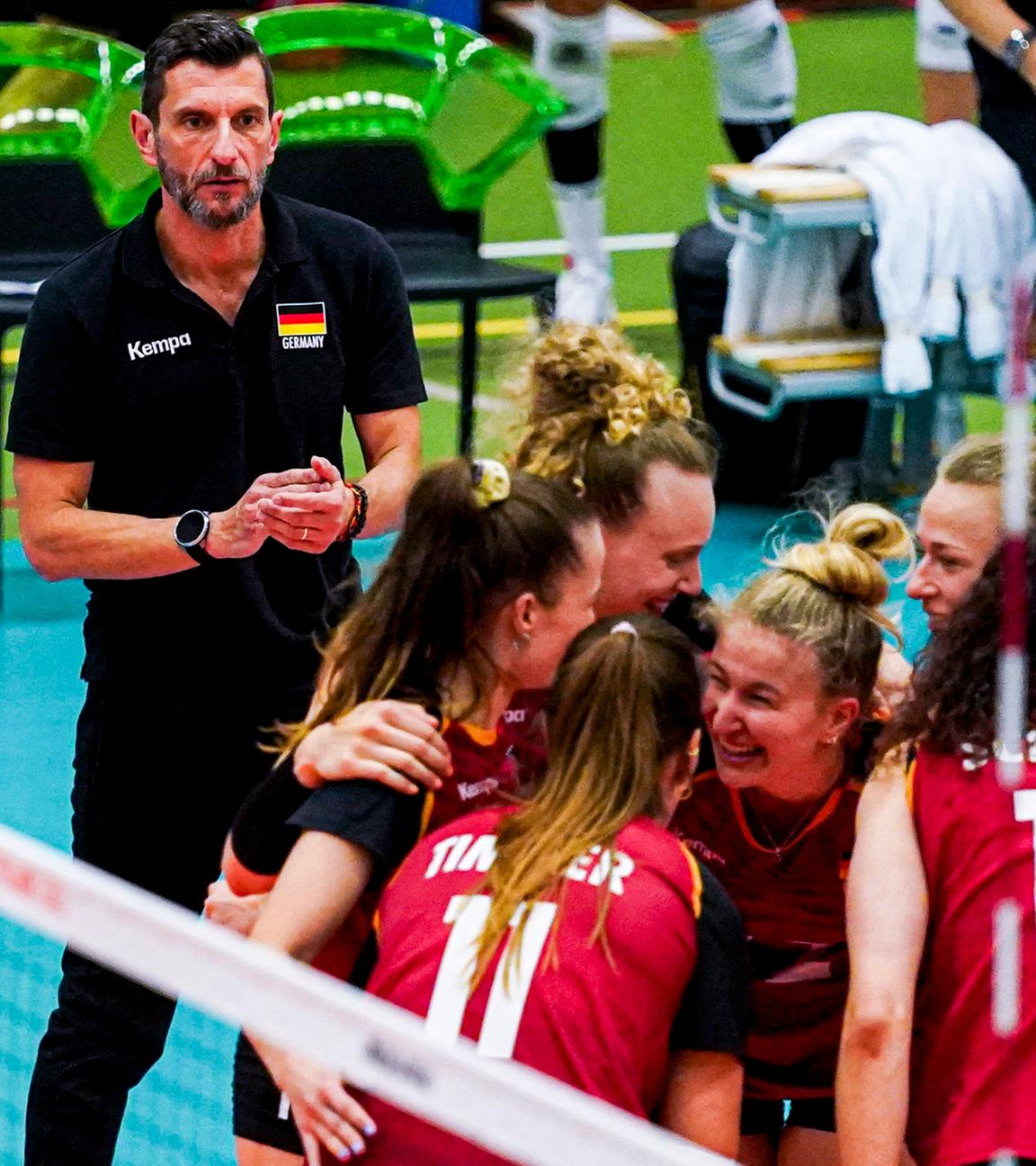 Volleyball, Frauen, Trainer Giulio Bregoli