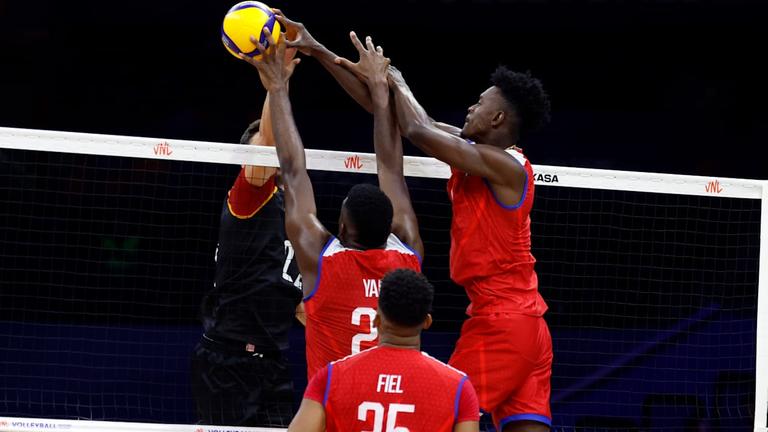 Volleyball - Männer-Nations-League Deutschland - Kuba