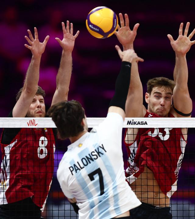 Volleyball, Nations-League 2026, Argentinien - Deutschland
