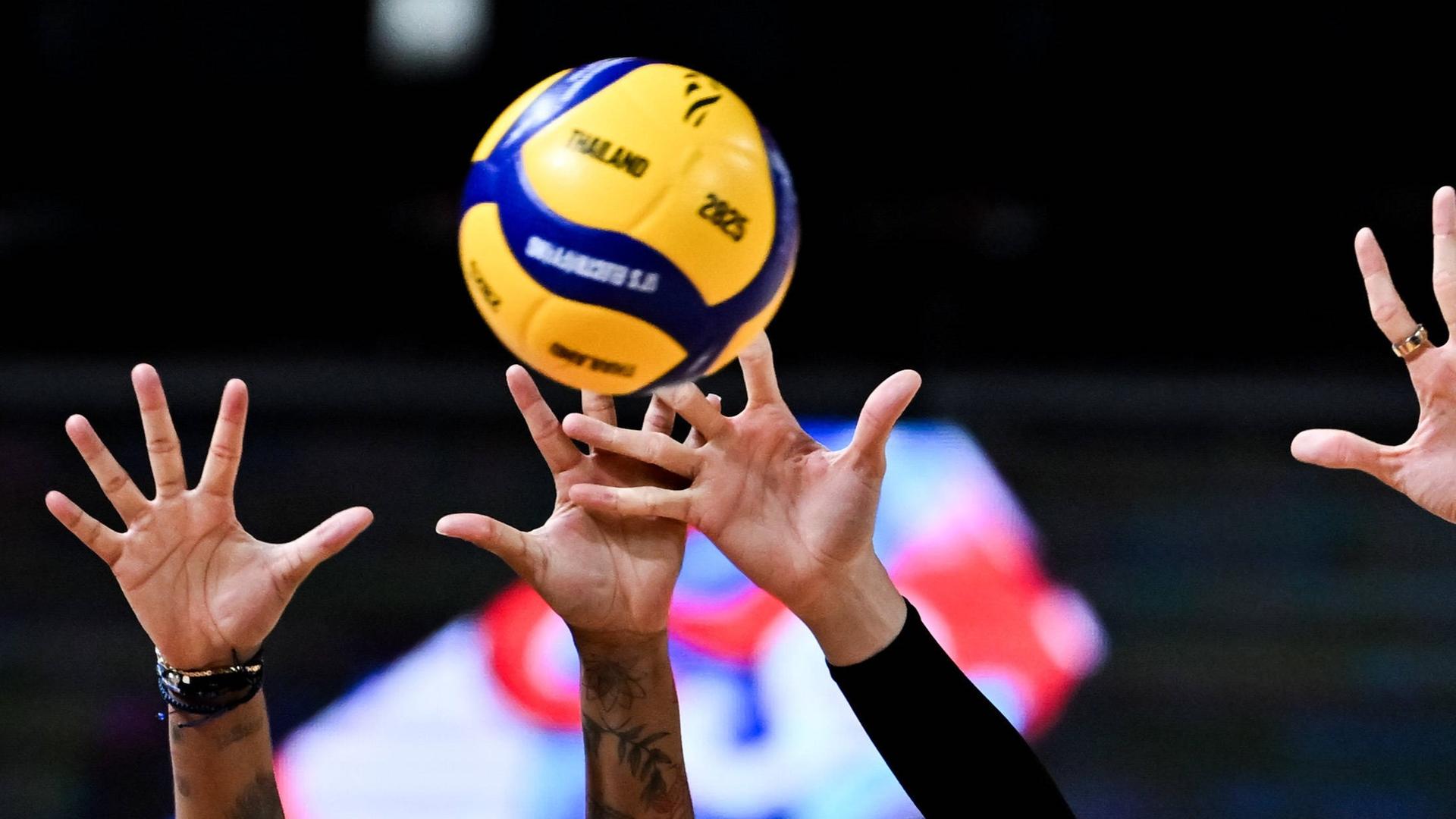 Volleyball-WM der Frauen in Thailand.