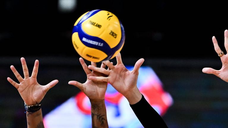 Volleyball-WM der Frauen in Thailand.